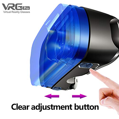 VRG Pro 3D VR Glasses for 5-7 inch Smartphones