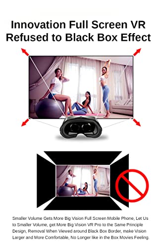 VRG Pro 3D VR Glasses for 5-7 inch Smartphones