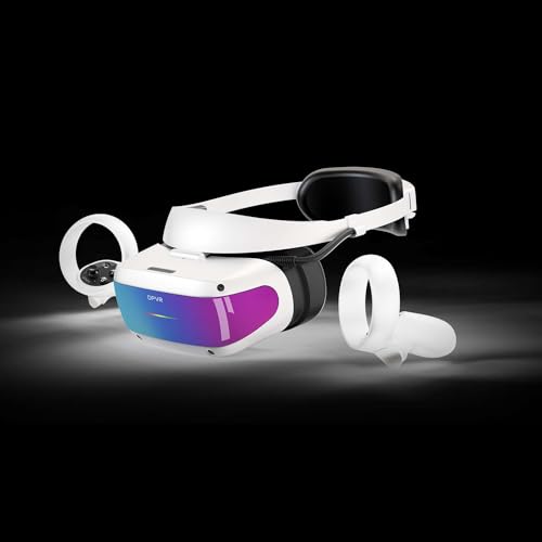 DPVR E4 Elite VR Headset with Controller for PC Games