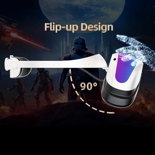 DPVR E4 Elite VR Headset with Controller for PC Games