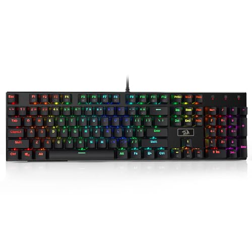 Redragon K556 RGB LED Backlit Mechanical Gaming Keyboard
