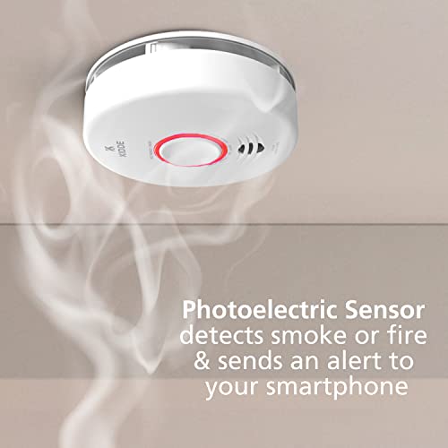 Kidde WiFi Water Leak & Freeze Alarm + Smoke Detector Alexa-Compatible