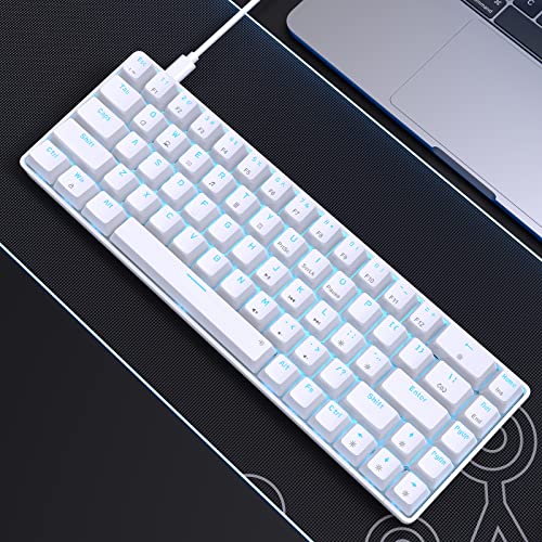 DIERYA T68SE 60% Gaming Mechanical Keyboard, Red Switches
