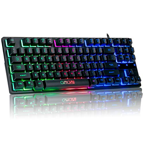 CHONCHOW RGB Backlit Gaming Keyboard for Laptop & Console