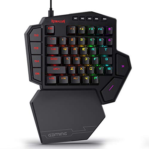 Redragon K585 DITI One-Handed RGB Gaming Keyboard - 42 Keys