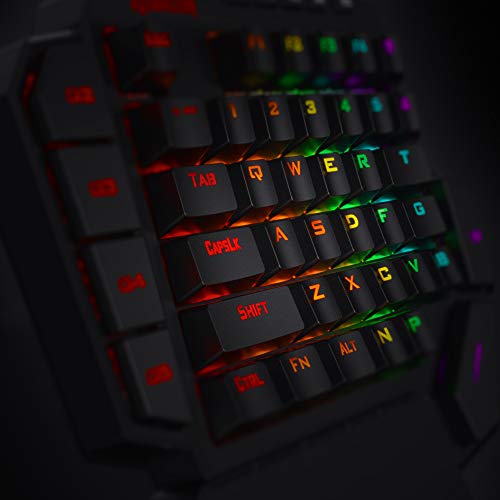 Redragon K585 DITI One-Handed RGB Gaming Keyboard - 42 Keys