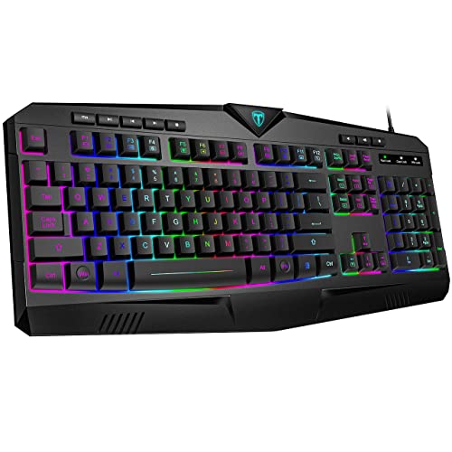 Dacoity Gaming Keyboard with Backlit RGB & Silent Keys