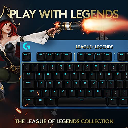 Logitech G PRO Gaming Keyboard - Ultra-Portable, Tenkeyless, RGB