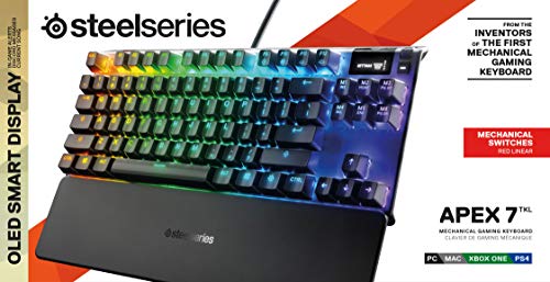 SteelSeries Apex 7 TKL RGB Mechanical Gaming Keyboard