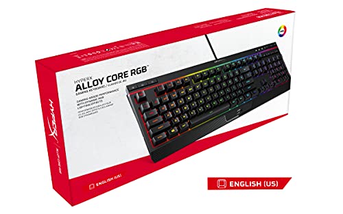 HyperX Alloy Core RGB Gaming Keyboard with RGB Lighting