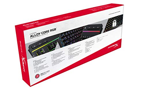 HyperX Alloy Core RGB Gaming Keyboard with RGB Lighting