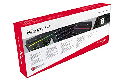 HyperX Alloy Core RGB Gaming Keyboard with RGB Lighting