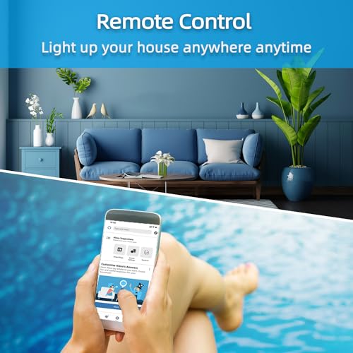 4 Pack YNF Smart Light Switch with Voice Control