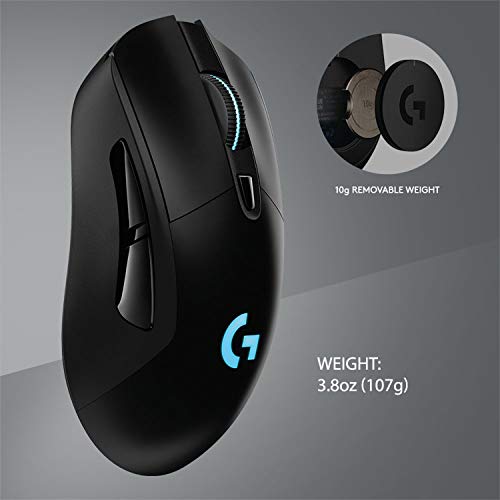 Logitech G703 Lightspeed Gaming Mouse with RGB Lightsync