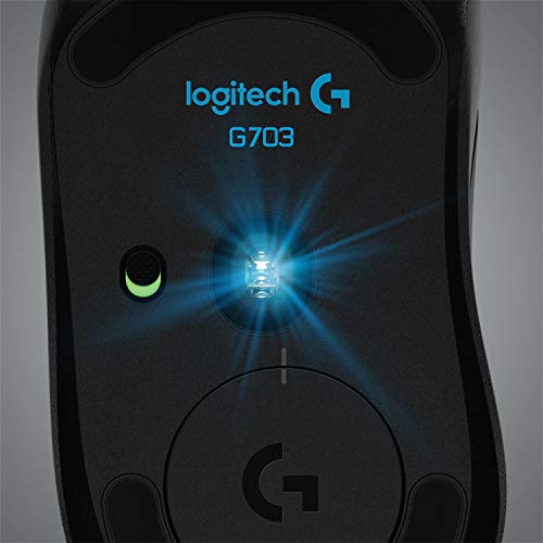 Logitech G703 Lightspeed Gaming Mouse with RGB Lightsync
