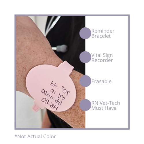 Erasable Wristband - Vital Sign Recorder - Wearable Reminder