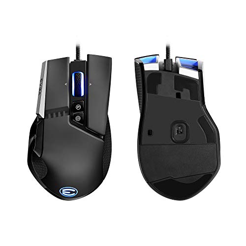 EVGA X17 Gaming Mouse - Black, Customizable, 16,000 DPI