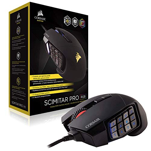 Corsair Scimitar Pro RGB Gaming Mouse - 16,000 DPI