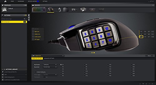 Corsair Scimitar Pro RGB Gaming Mouse - 16,000 DPI