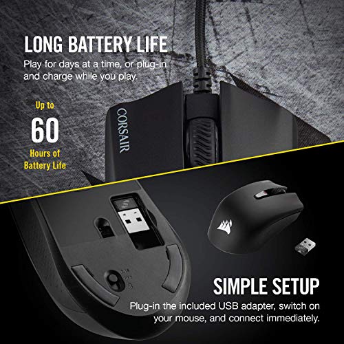 CORSAIR HARPOON WIRELESS RGB Gaming Mouse - 10,000 DPI