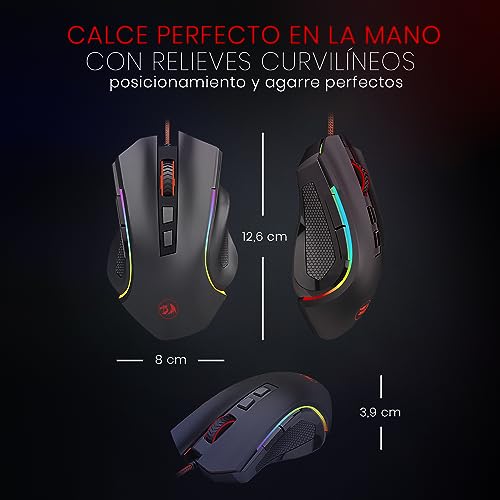 Redragon M602 RGB Wired Gaming Mouse 7200 DPI