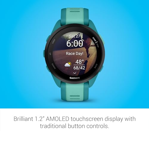 Garmin Forerunner 165 Music Smartwatch with Colorful Display