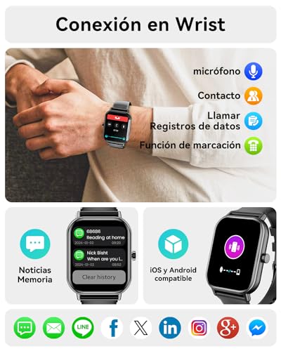 2024 Newest Smart Watch for Men Women IP67