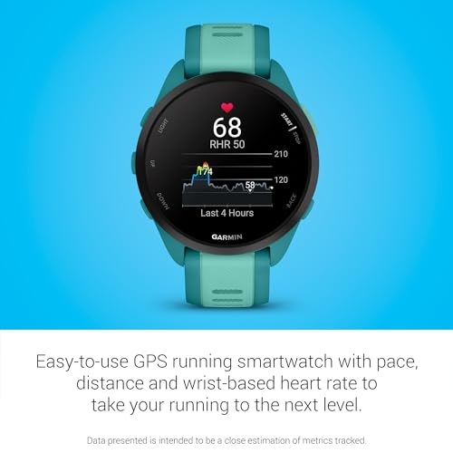 Garmin Forerunner 165 Music Smartwatch with Colorful Display