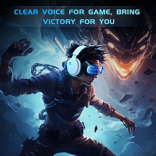 Wireless Gaming Headset for PC, PS4, PS5, Switch