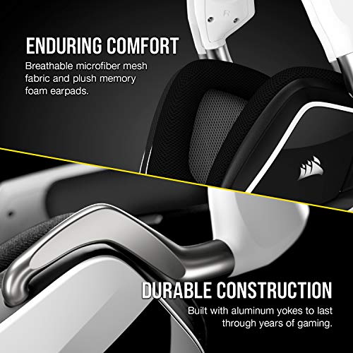Corsair VOID RGB ELITE Wireless Gaming Headset - White