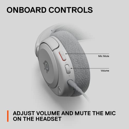 SteelSeries Arctis Nova 1P Gaming Headset - White