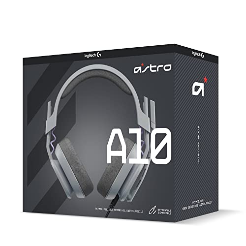 Astro A10 Gen 2 Wired Gaming Headset - Multi-Platform Grey