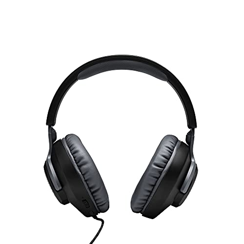 JBL Quantum 100 Over-Ear Gaming Headphones - Black