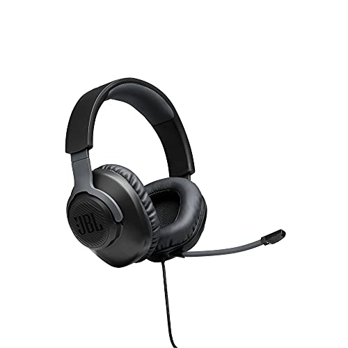 JBL Quantum 100 Over-Ear Gaming Headphones - Black