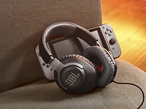 JBL Quantum 100 Over-Ear Gaming Headphones - Black