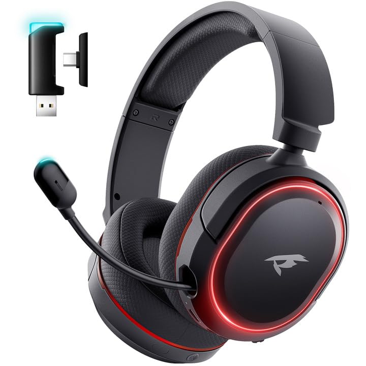 7.1 Surround Sound Wireless Gaming Headset with Bluetooth