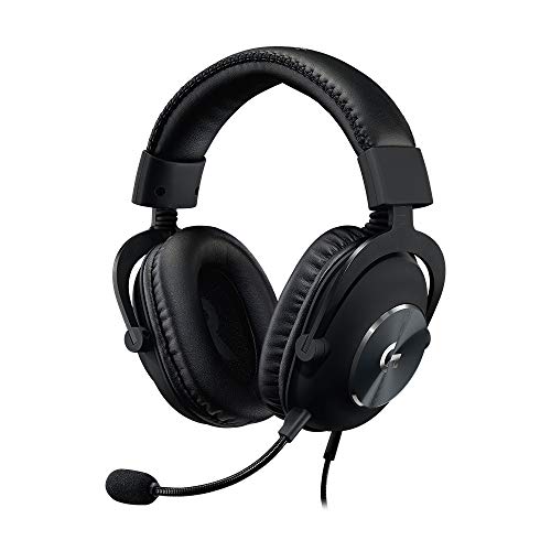 Logitech G PRO X Gaming Headset (2nd Gen) Blue Voice, DTS Headphone 7.1, 50mm Drivers - Black