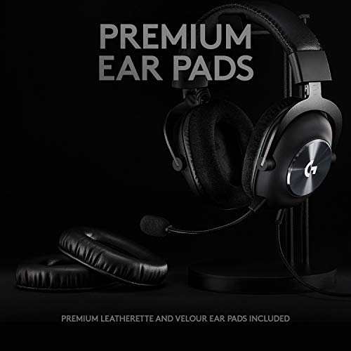 Logitech G PRO X Gaming Headset (2nd Gen) Blue Voice, DTS 7.1, 50mm PRO-G Drivers - Black