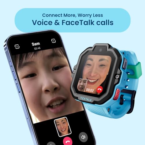 TickTalk5 Kid's Smartwatch: GPS Tracker, Video Call, Parental Controls