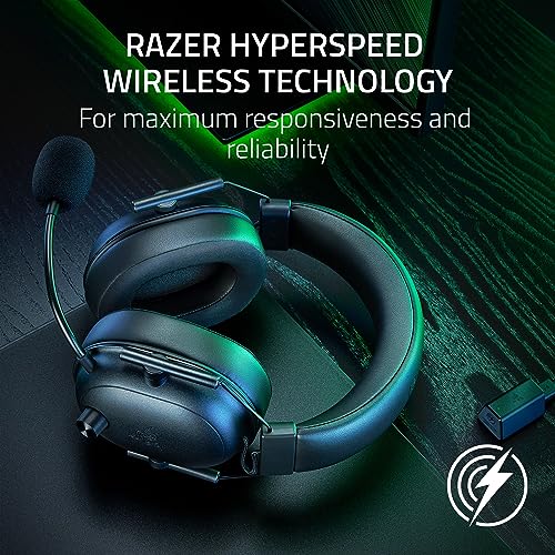 Razer BlackShark V2 Wireless Gaming Headset: Lightweight, THX Audio