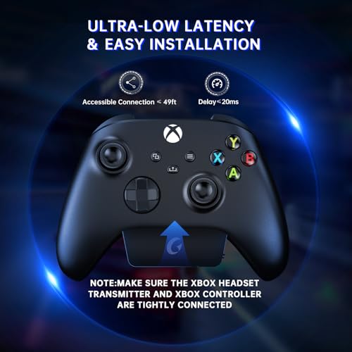 Wireless Gaming Headset for Xbox Series X|S, PS5