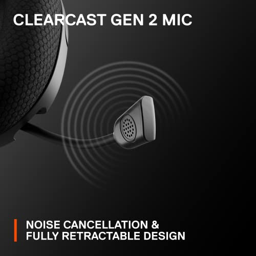 SteelSeries Nova 1 Gaming Headset: Hi-Fi, Lightweight, Noise-Canceling
