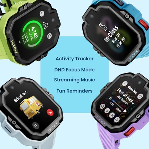 TickTalk5 Kid's Smartwatch: GPS Tracker, Video Call, Parental Controls