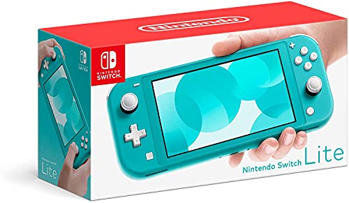 Renewed Nintendo Switch Lite Turquoise Hand-Held Gaming Console