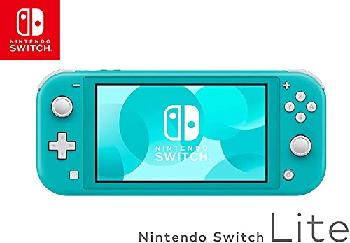 Renewed Nintendo Switch Lite Turquoise Hand-Held Gaming Console
