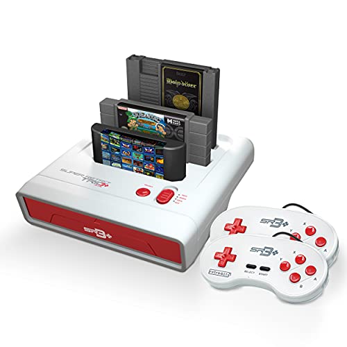 Super Retro Trio HD 3-in-1 Console System - HDMI - Red/White