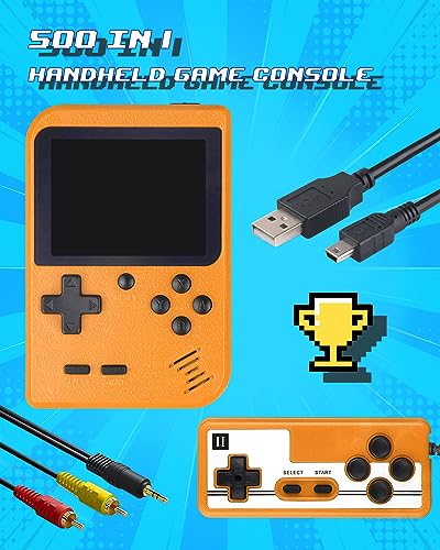 Hikonia Handheld Game Console with 500 Classic Games
