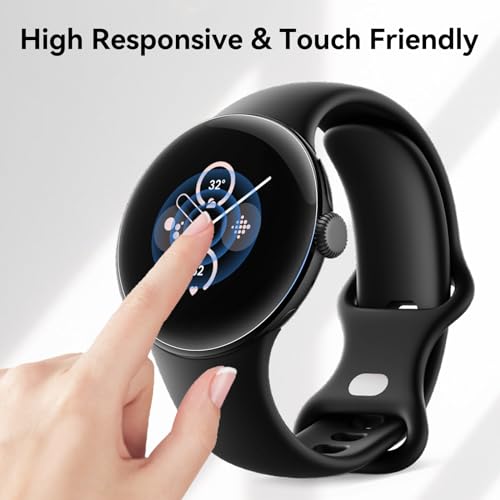 8 Pack Soft TPU Screen Protector Google Pixel Watch