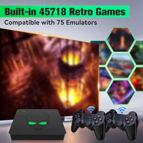 256G Retro Gaming Console With 75 Emulators