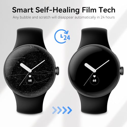 8 Pack Soft TPU Screen Protector Google Pixel Watch